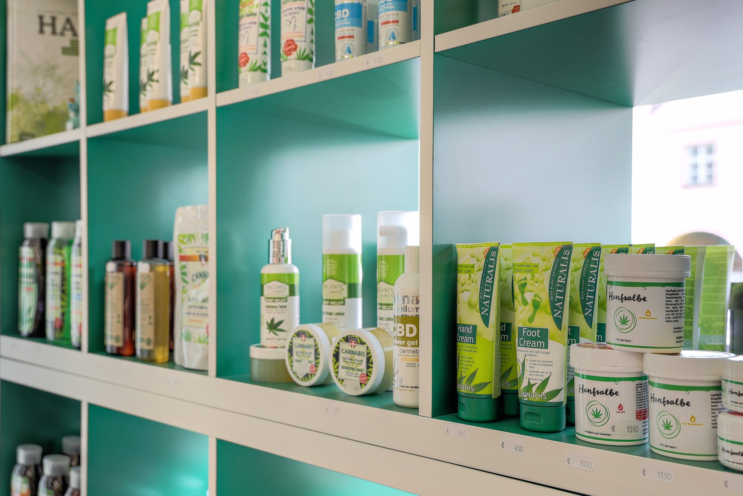 Hanfkosmetik im Hanfshop Ingolstadt