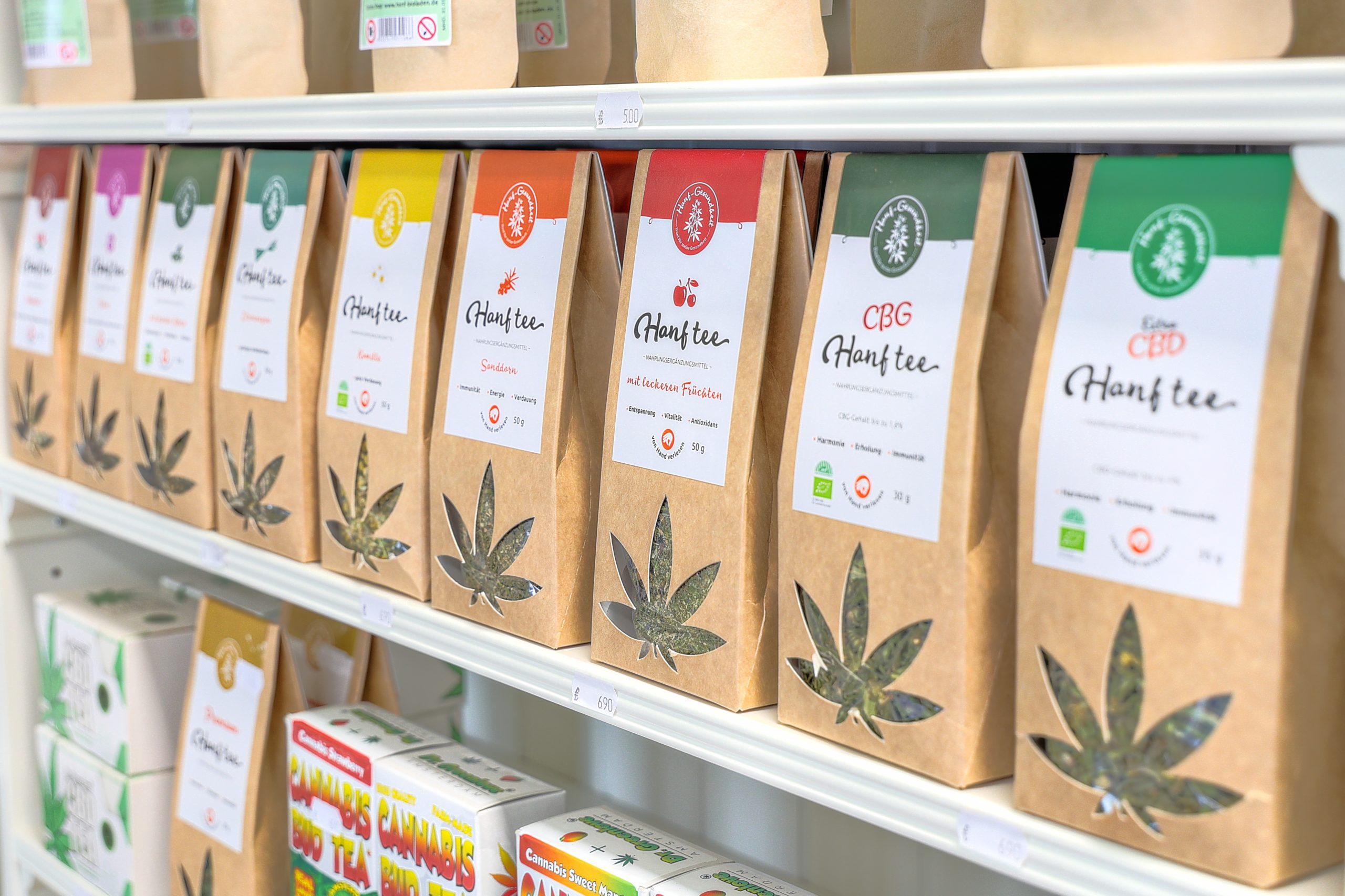 Feinste Teeauswahl im Cannabisshop Ingolstadt