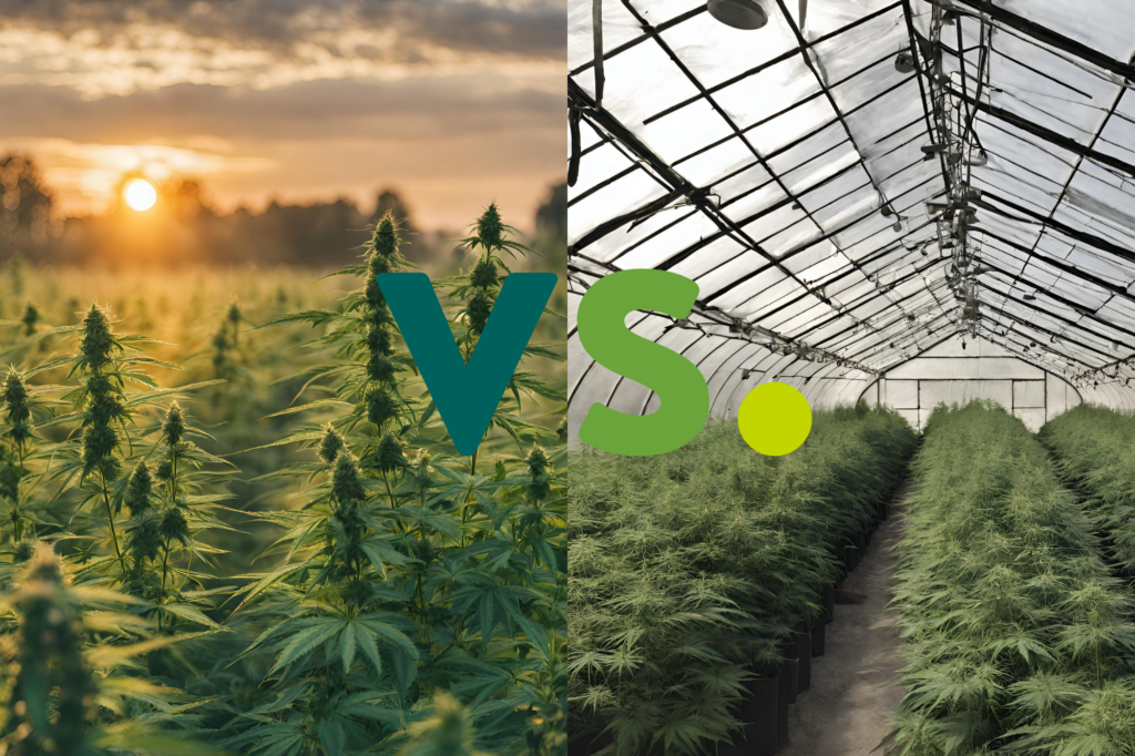 Symbolbild Outdoor vs. Indoor