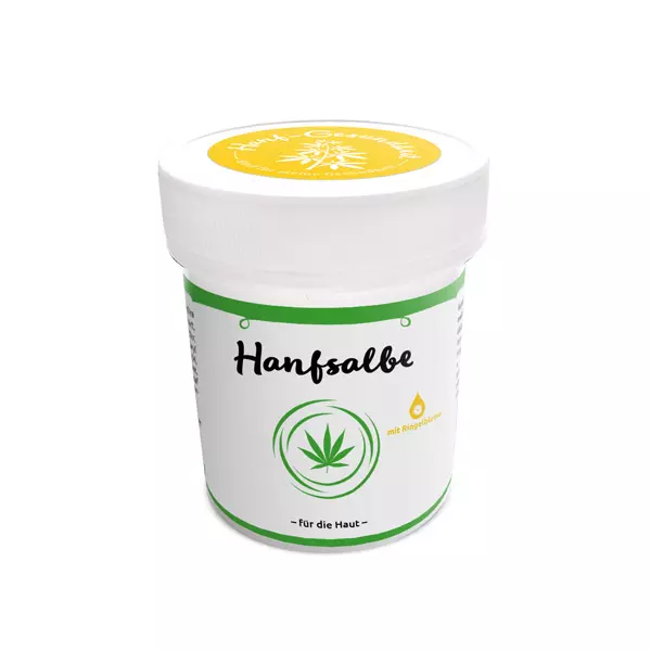 Hanfsalbe mit Ringelblume 125ml Tigel